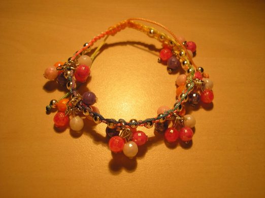 Bratara handmade Multifruct Beads